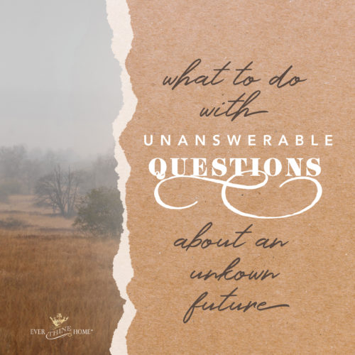 What to Do with Unanswerable Questions About an Unknown Future - Ever ...