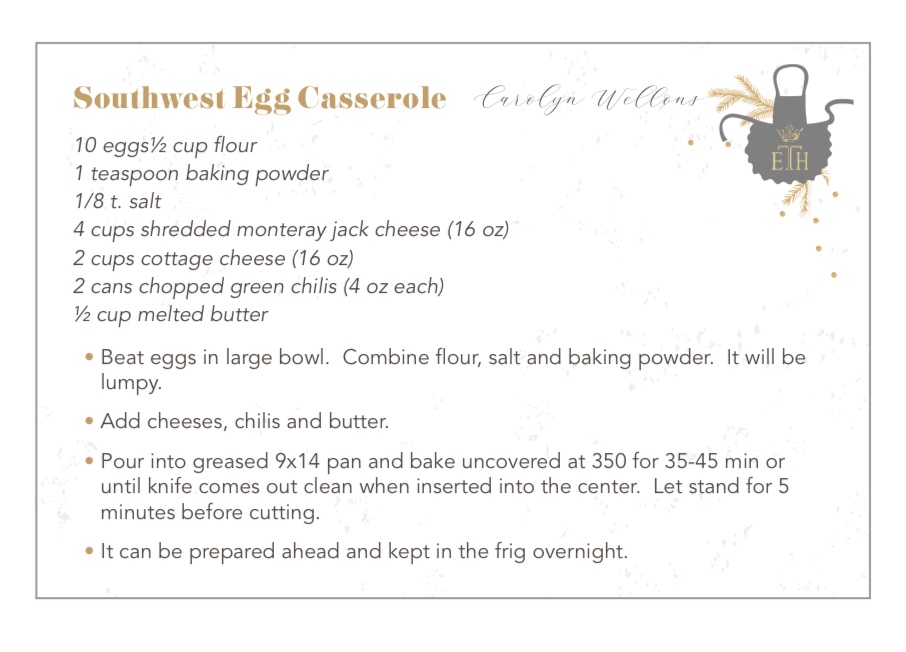 Egg casserole